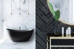 Aquatica Black bathtub Marble3